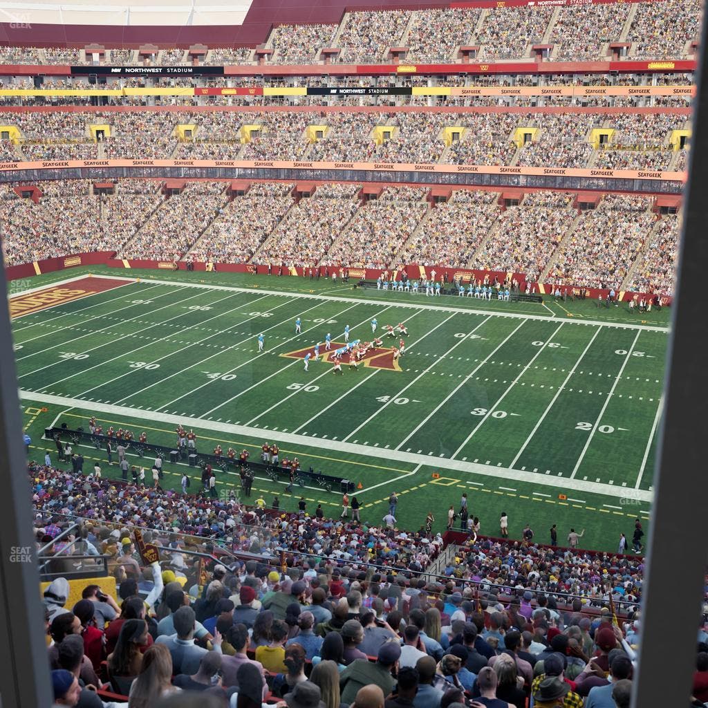 Northwest Stadium - Section Suite 163 Seat View