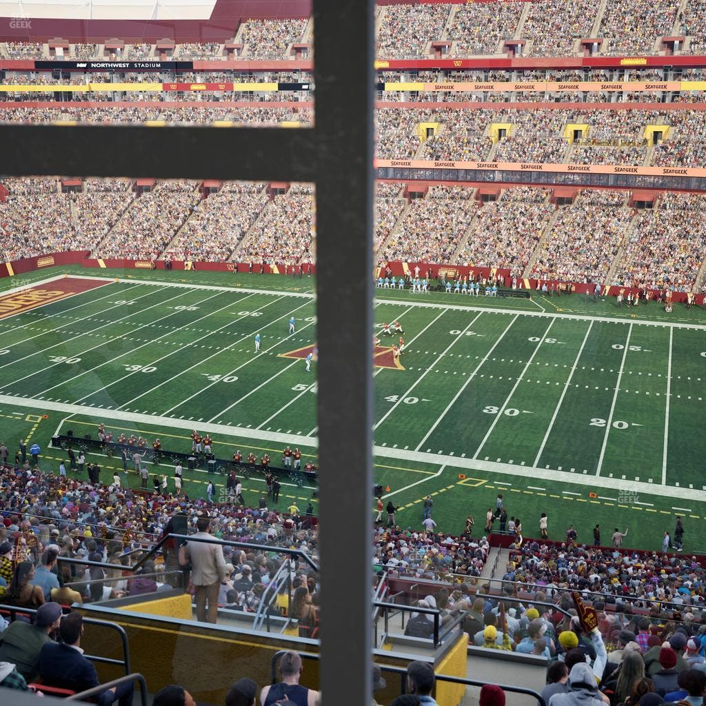 Northwest Stadium - Section Suite 165 Seat View