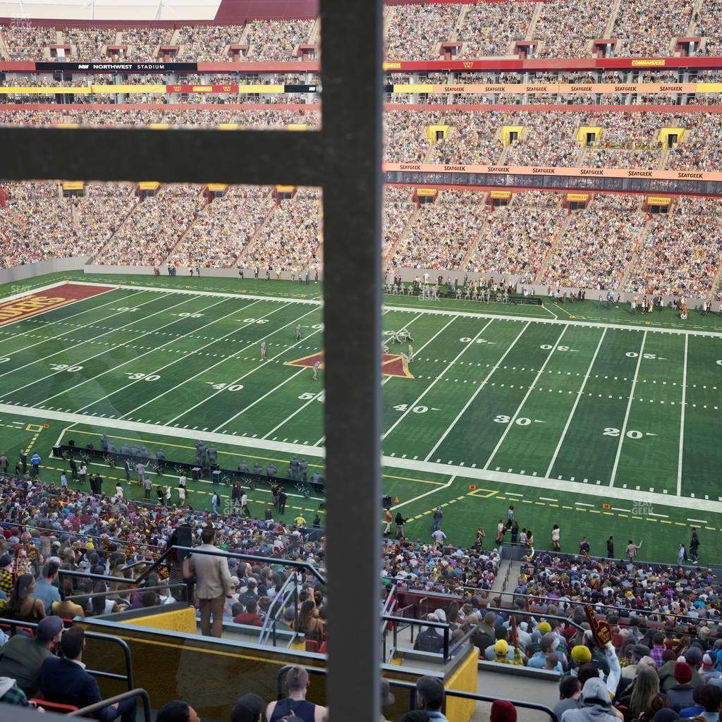 Northwest Stadium - Section Suite 165 Seat View