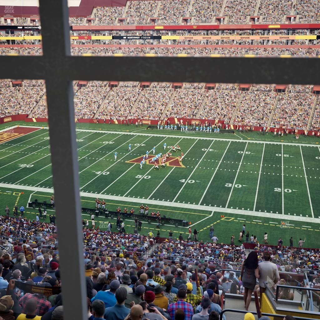 Northwest Stadium - Section Suite 166 Seat View