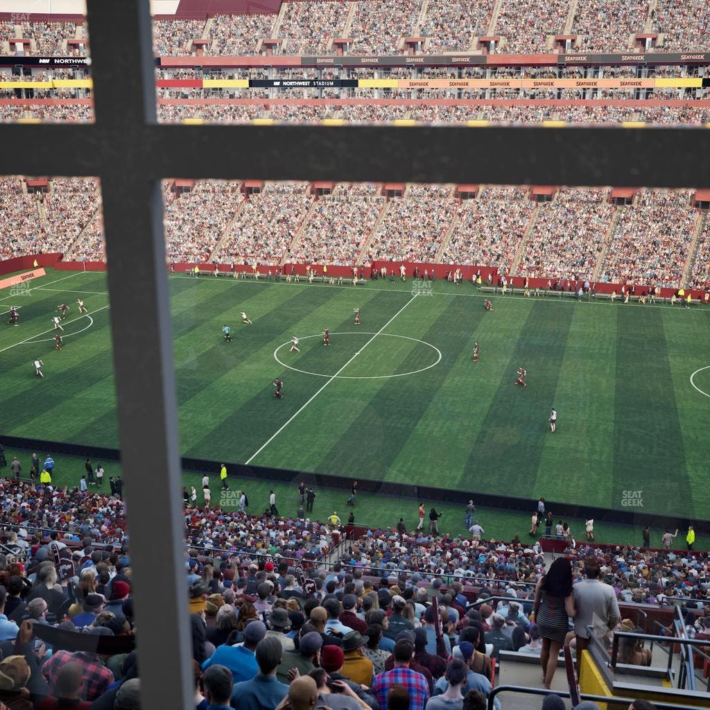 Northwest Stadium - Section Suite 166 Seat View