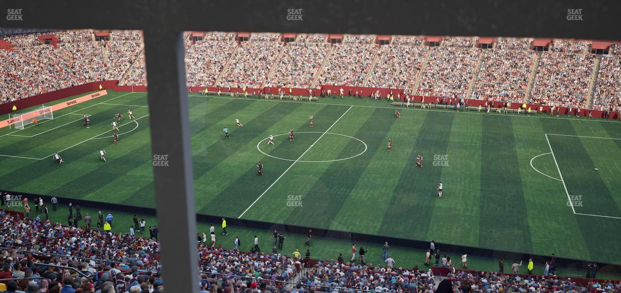 Northwest Stadium - Section Suite 166 Seat View