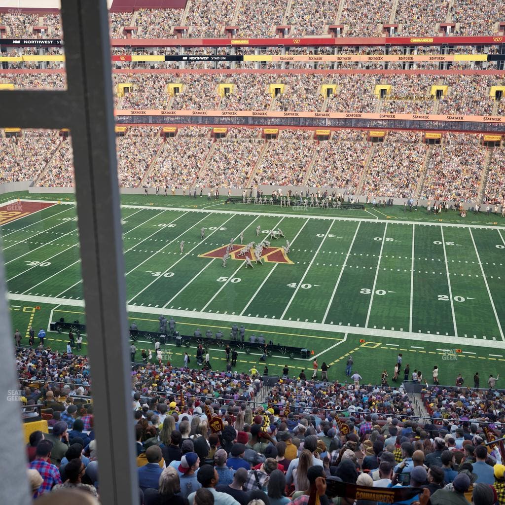 Northwest Stadium - Section Suite 167 Seat View