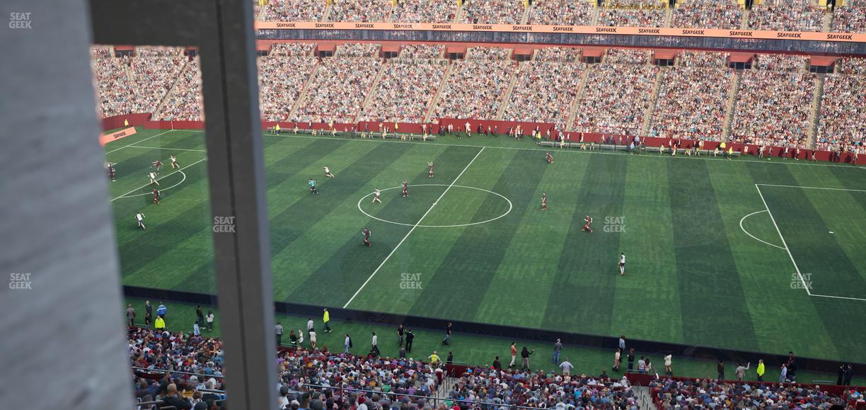 Northwest Stadium - Section Suite 167 Seat View