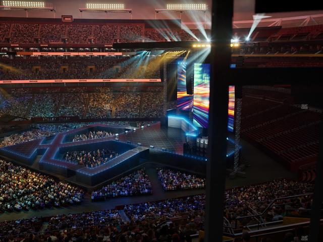 Northwest Stadium - Section Suite 167 Seat View