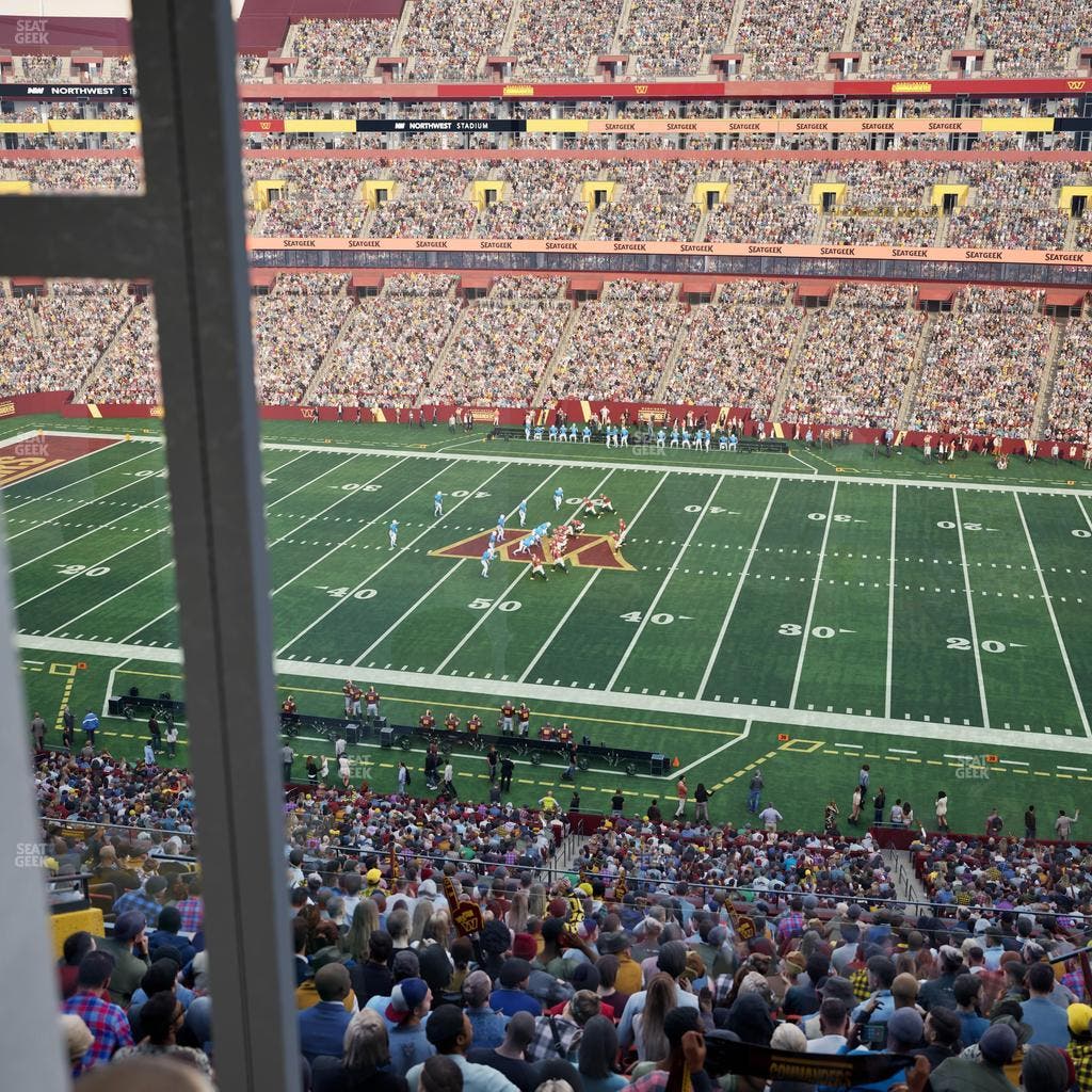 Northwest Stadium - Section Suite 167 Seat View