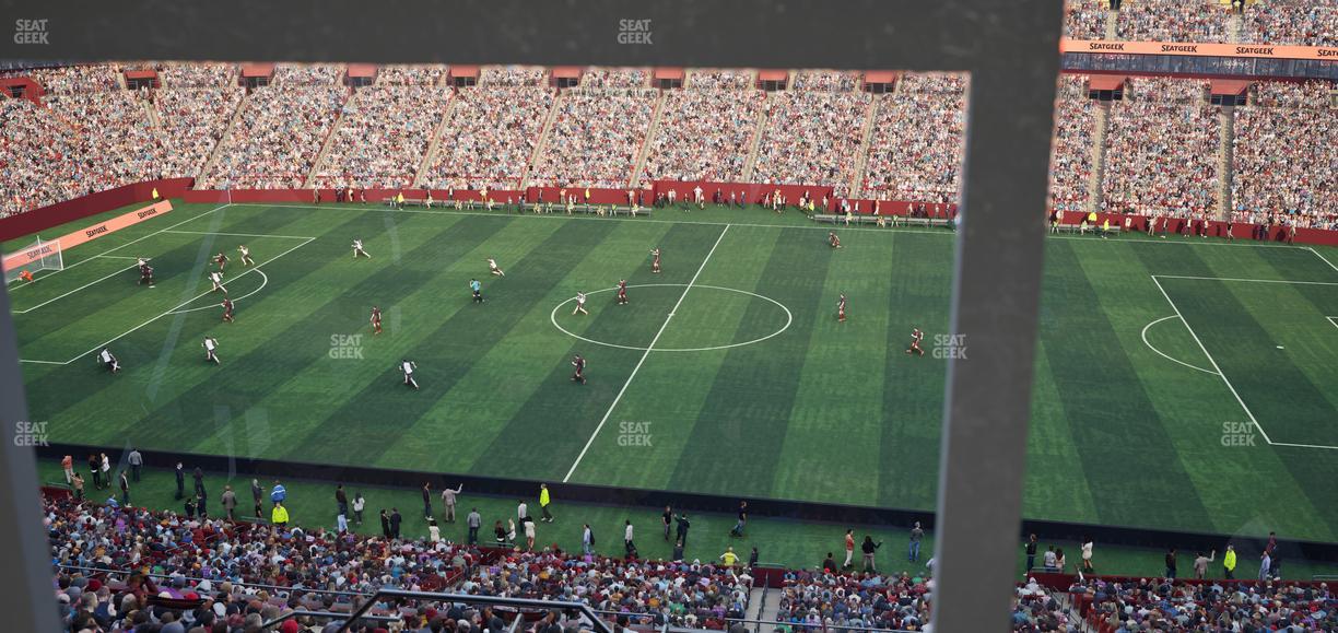 Northwest Stadium - Section Suite 168 Seat View