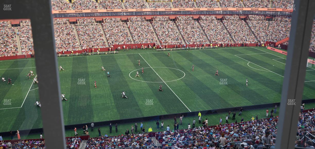 Northwest Stadium - Section Suite 176 Seat View