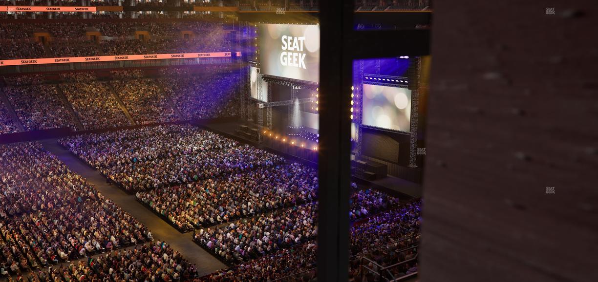 Northwest Stadium - Section Suite 176 Seat View