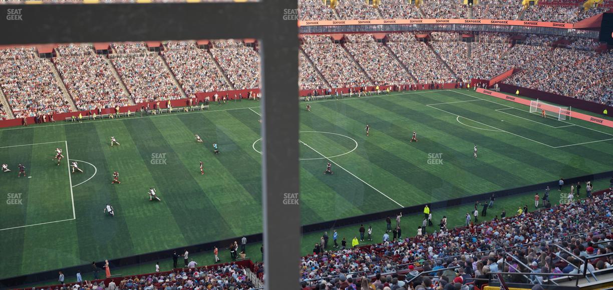 Northwest Stadium - Section Suite 180 Seat View