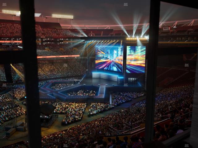 Northwest Stadium - Section Suite 180 Seat View