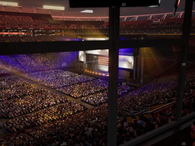 Northwest Stadium - Section Suite 181 Seat View