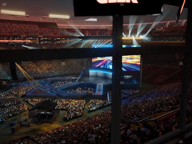 Northwest Stadium - Section Suite 181 Seat View