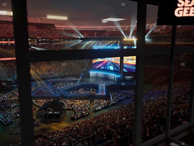 Northwest Stadium - Section Suite 182 Seat View