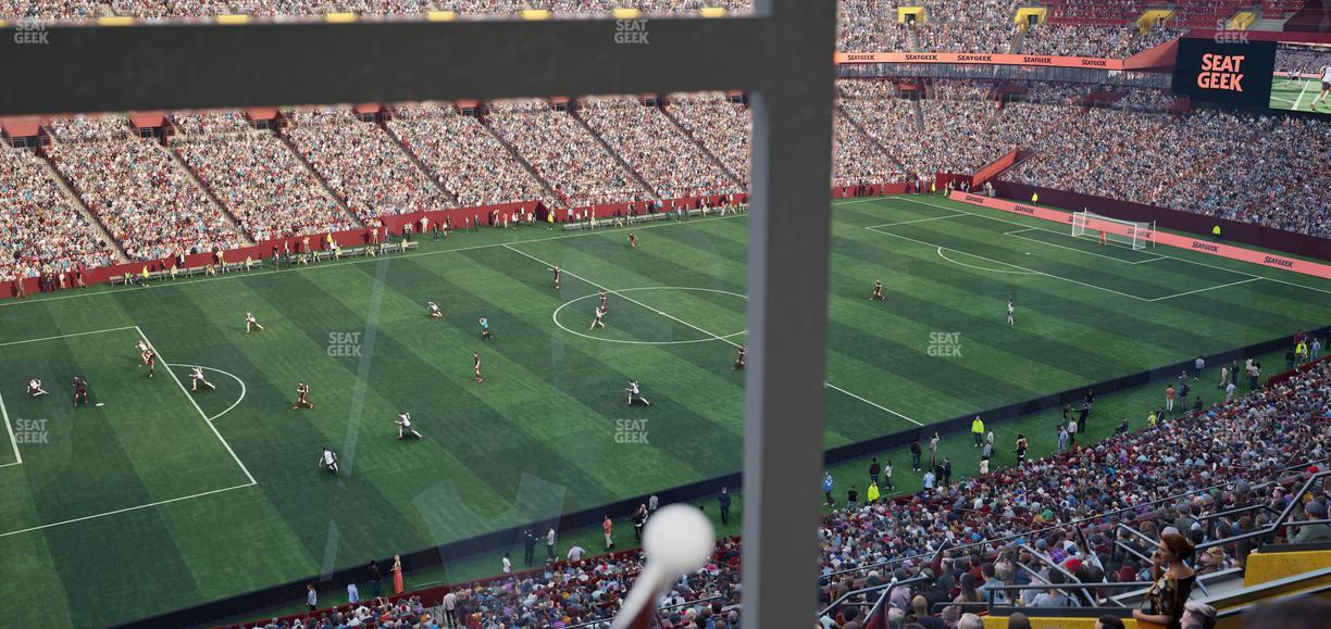 Northwest Stadium - Section Suite 183 Seat View