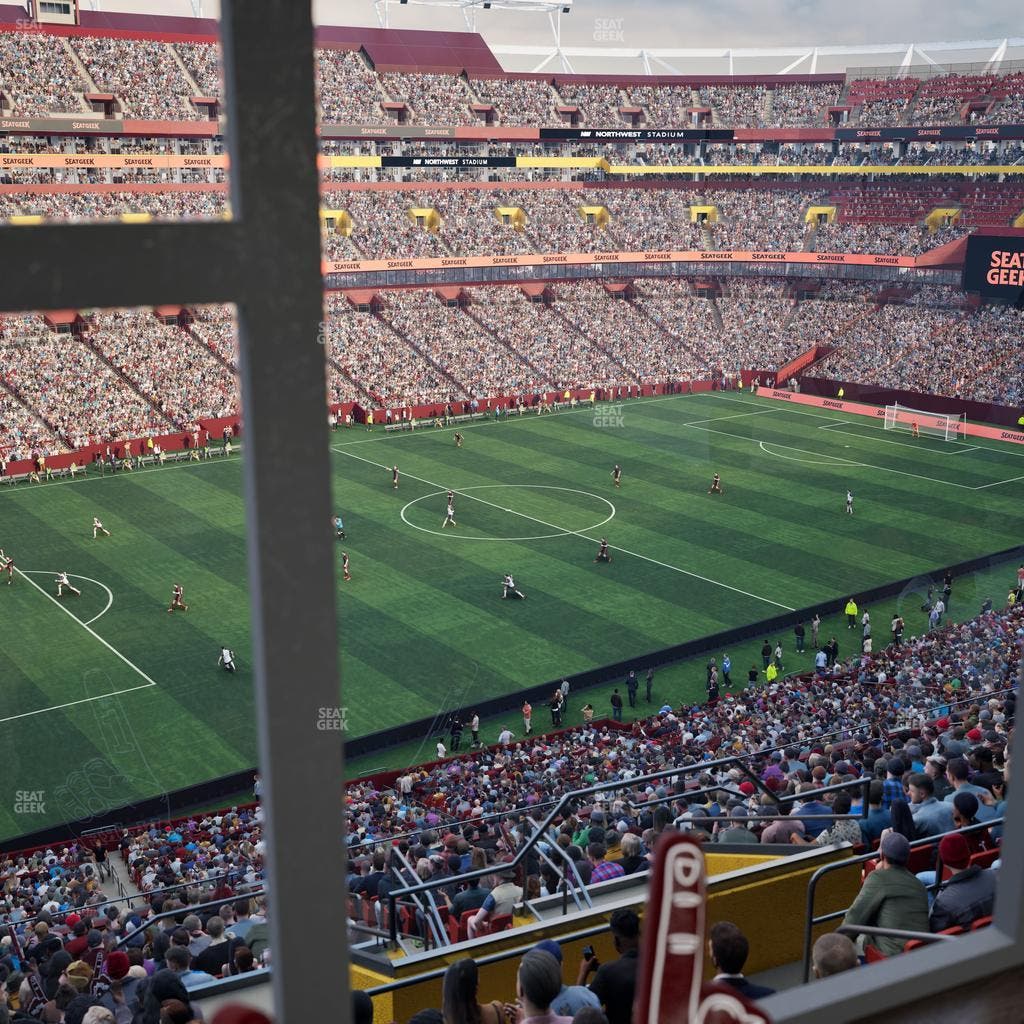 Northwest Stadium - Section Suite 184 Seat View