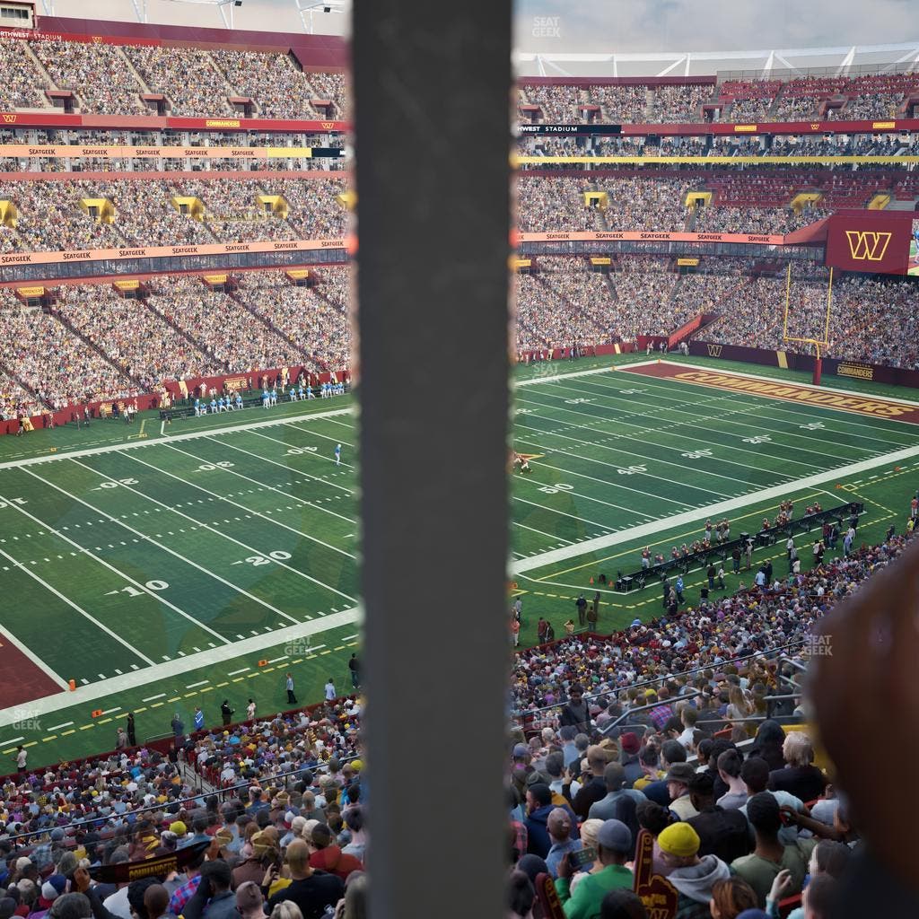 Northwest Stadium - Section Suite 185 Seat View