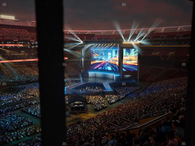 Northwest Stadium - Section Suite 185 Seat View