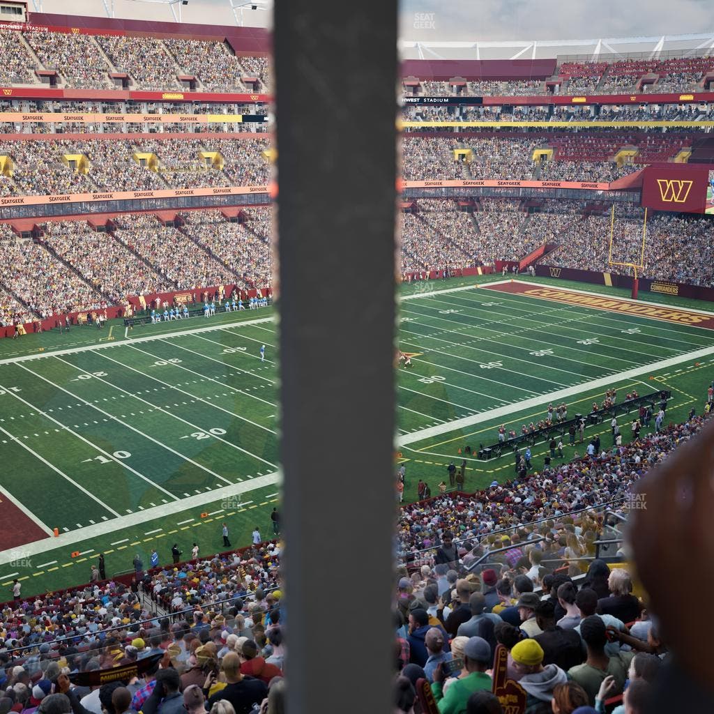 Northwest Stadium - Section Suite 185 Seat View