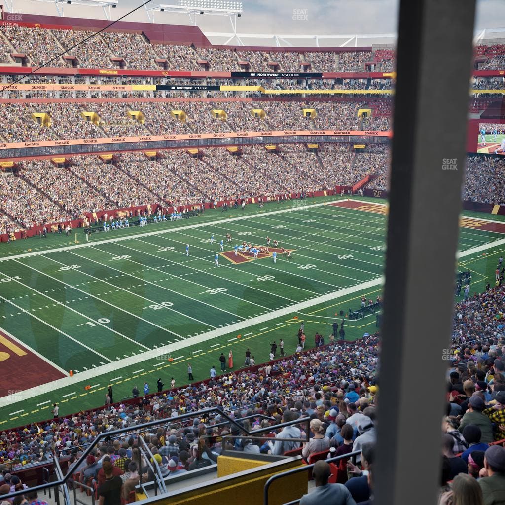 Northwest Stadium - Section Suite 186 Seat View