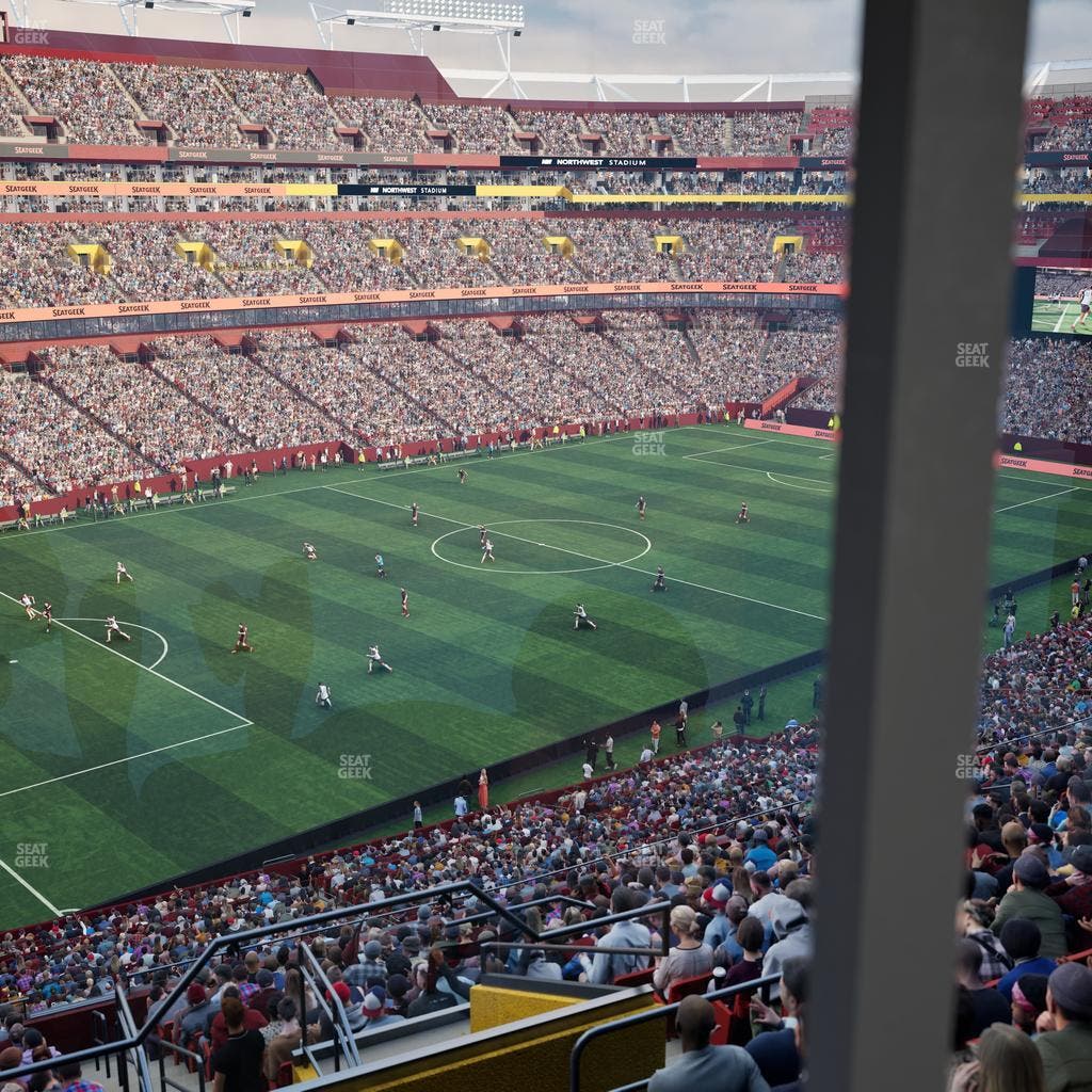 Northwest Stadium - Section Suite 186 Seat View
