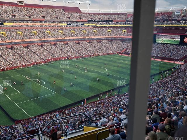 Northwest Stadium - Section Suite 186 Seat View