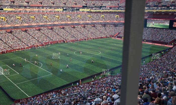 Northwest Stadium - Section Suite 186 Seat View