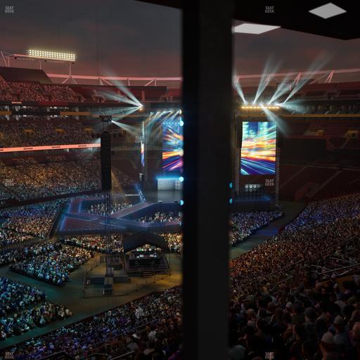 Northwest Stadium - Section Suite 186 Seat View
