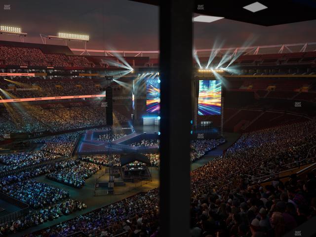 Northwest Stadium - Section Suite 186 Seat View