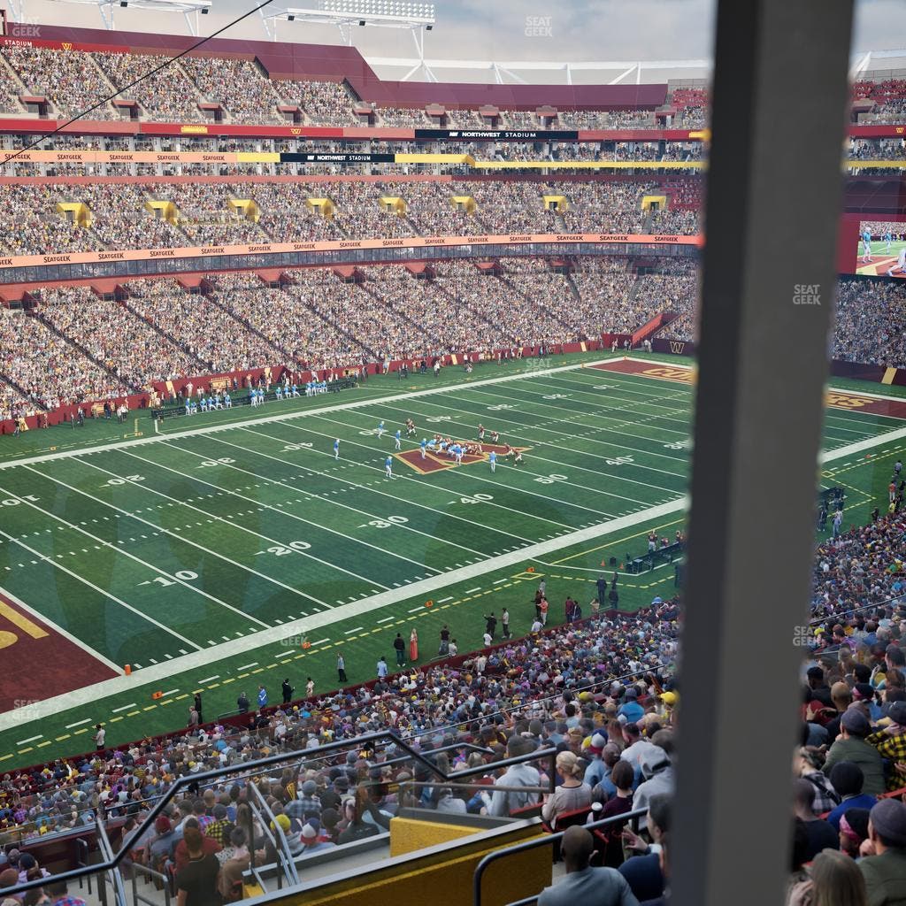 Northwest Stadium - Section Suite 186 Seat View