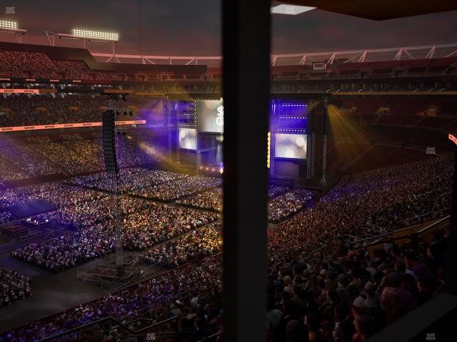 Northwest Stadium - Section Suite 186 Seat View