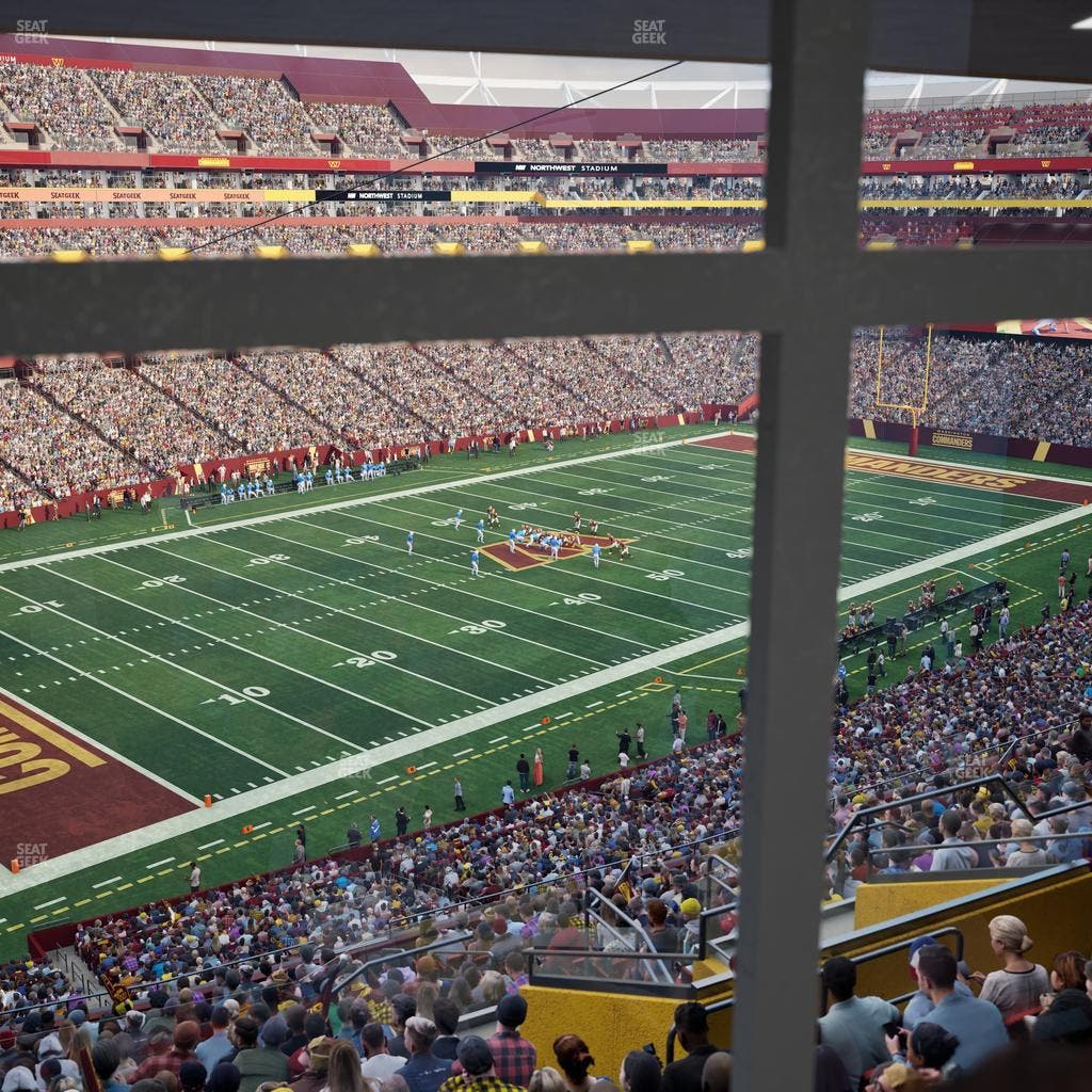 Northwest Stadium - Section Suite 187 Seat View