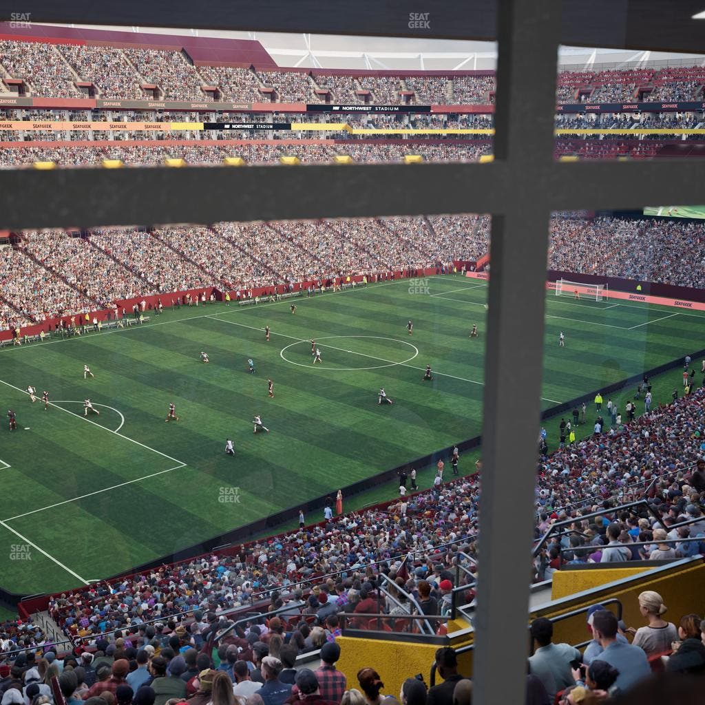 Northwest Stadium - Section Suite 187 Seat View