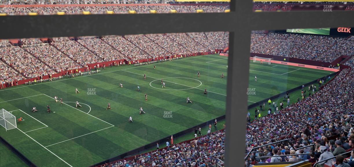 Northwest Stadium - Section Suite 187 Seat View