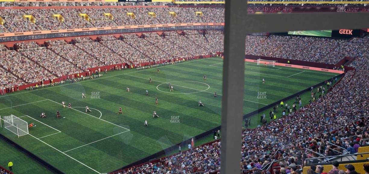 Northwest Stadium - Section Suite 188 Seat View