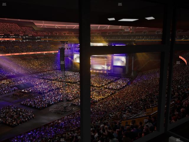 Northwest Stadium - Section Suite 188 Seat View