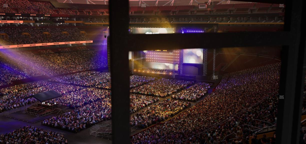 Northwest Stadium - Section Suite 189 Seat View