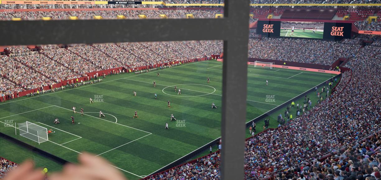 Northwest Stadium - Section Suite 190 Seat View