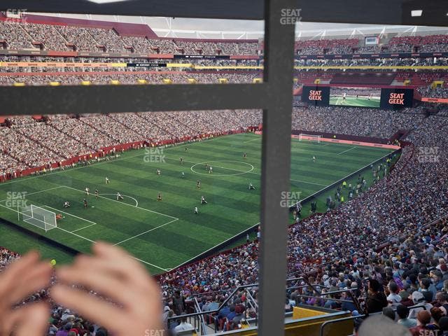 Northwest Stadium - Section Suite 190 Seat View