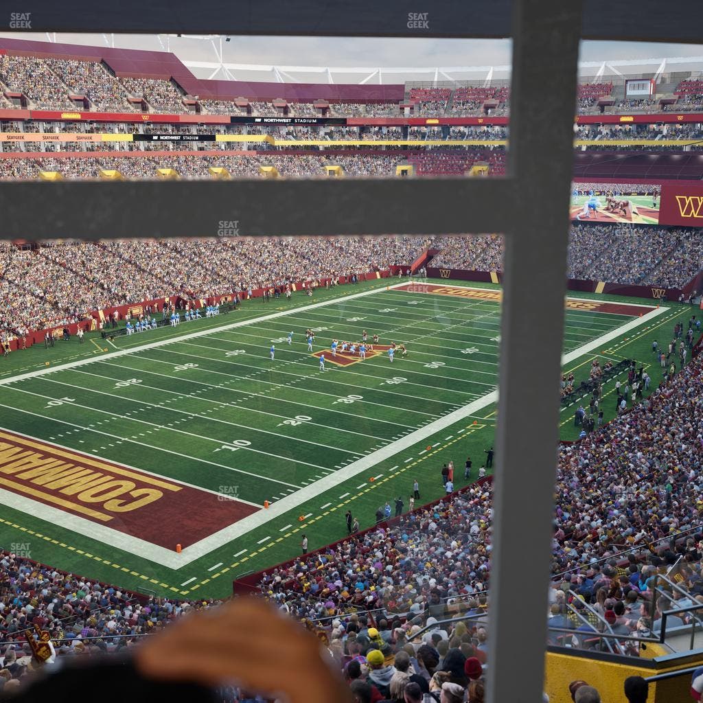 Northwest Stadium - Section Suite 191 Seat View