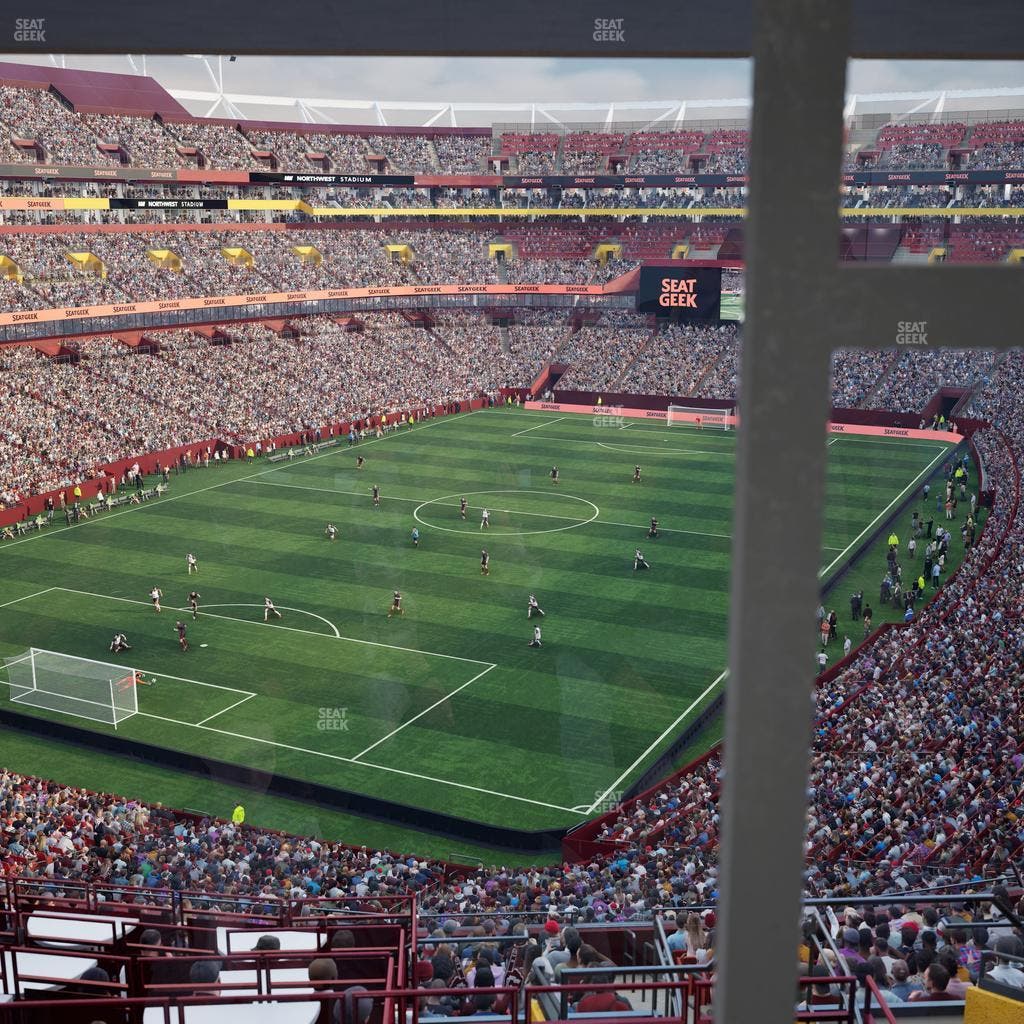 Northwest Stadium - Section Suite 196 Seat View