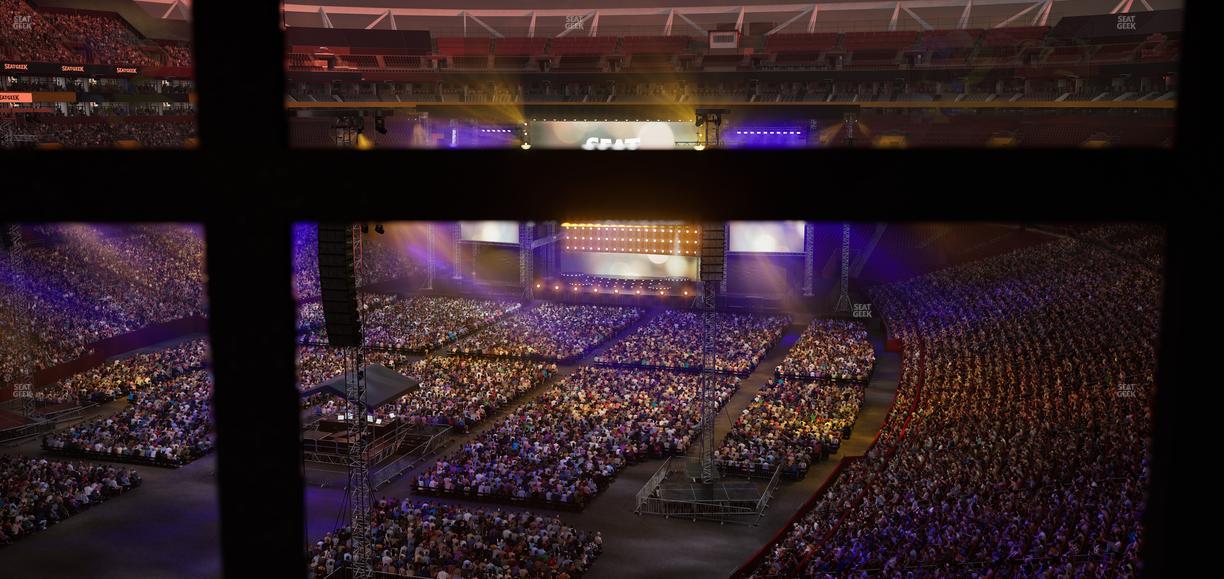 Northwest Stadium - Section Suite 197 Seat View