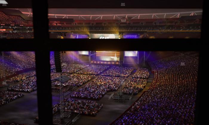 Northwest Stadium - Section Suite 197 Seat View