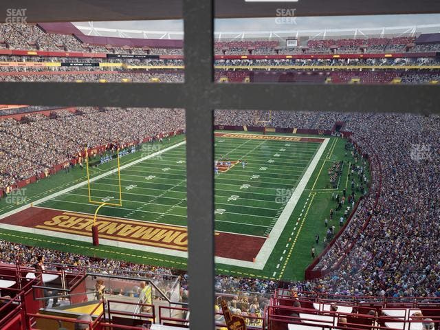 Northwest Stadium - Section Suite 199 Seat View