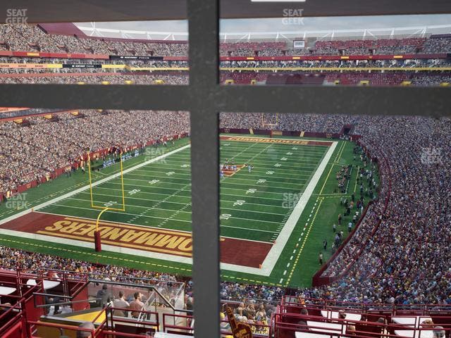 Northwest Stadium - Section Suite 199 Seat View
