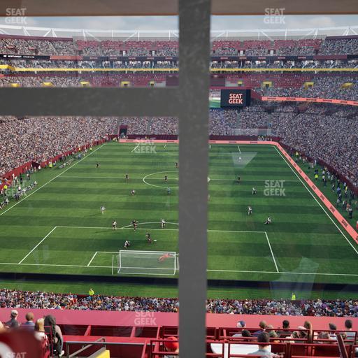 Northwest Stadium - Section Suite 205 Seat View