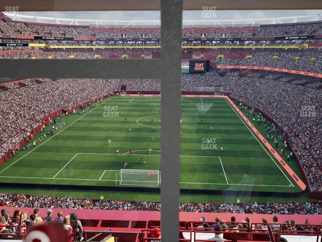 Northwest Stadium - Section Suite 205 Seat View Northwest Stadium - Section Suite 205 Seat View