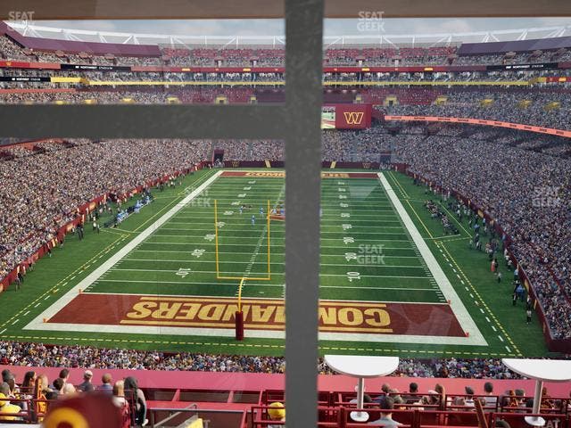 Northwest Stadium - Section Suite 205 Seat View
