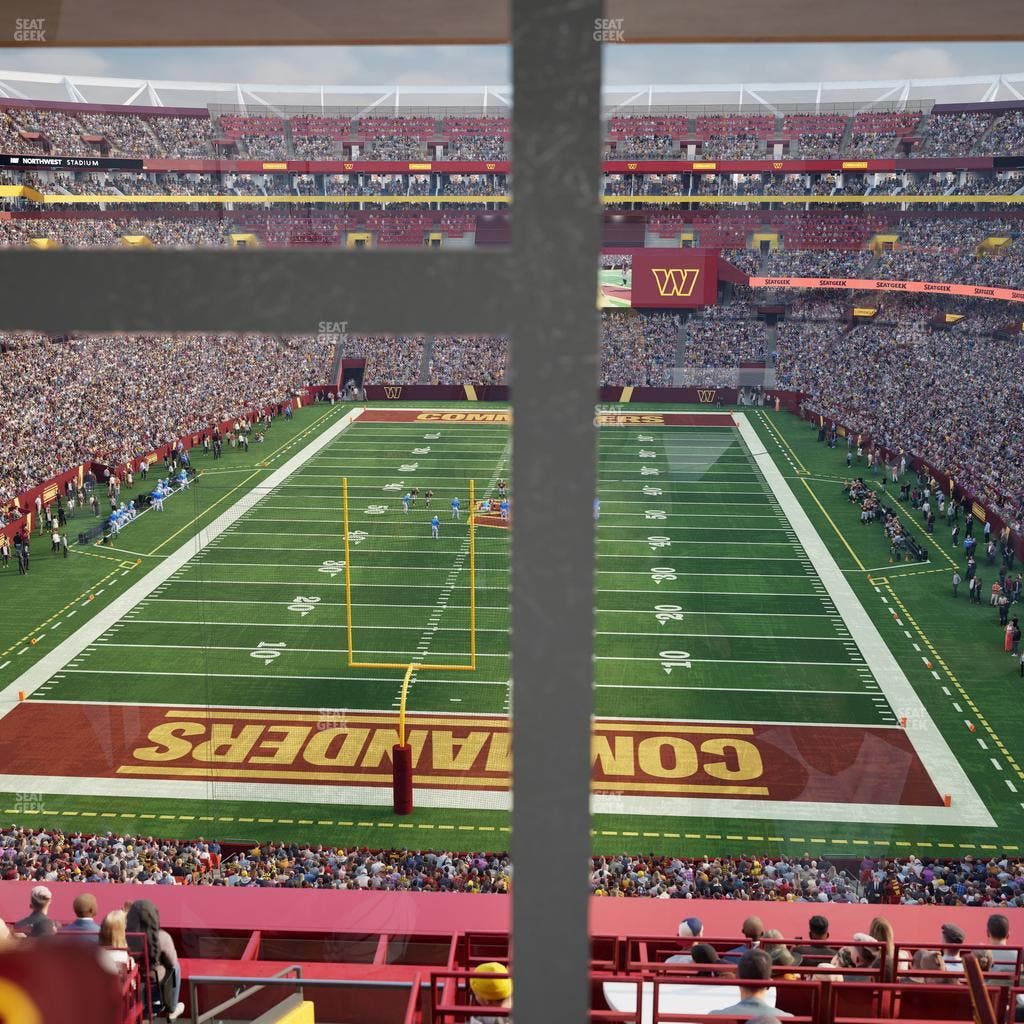 Northwest Stadium - Section Suite 205 Seat View