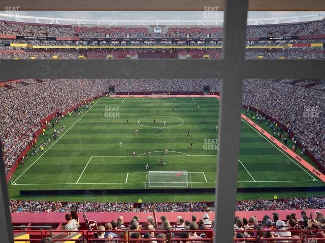 Northwest Stadium - Section Suite 207 Seat View